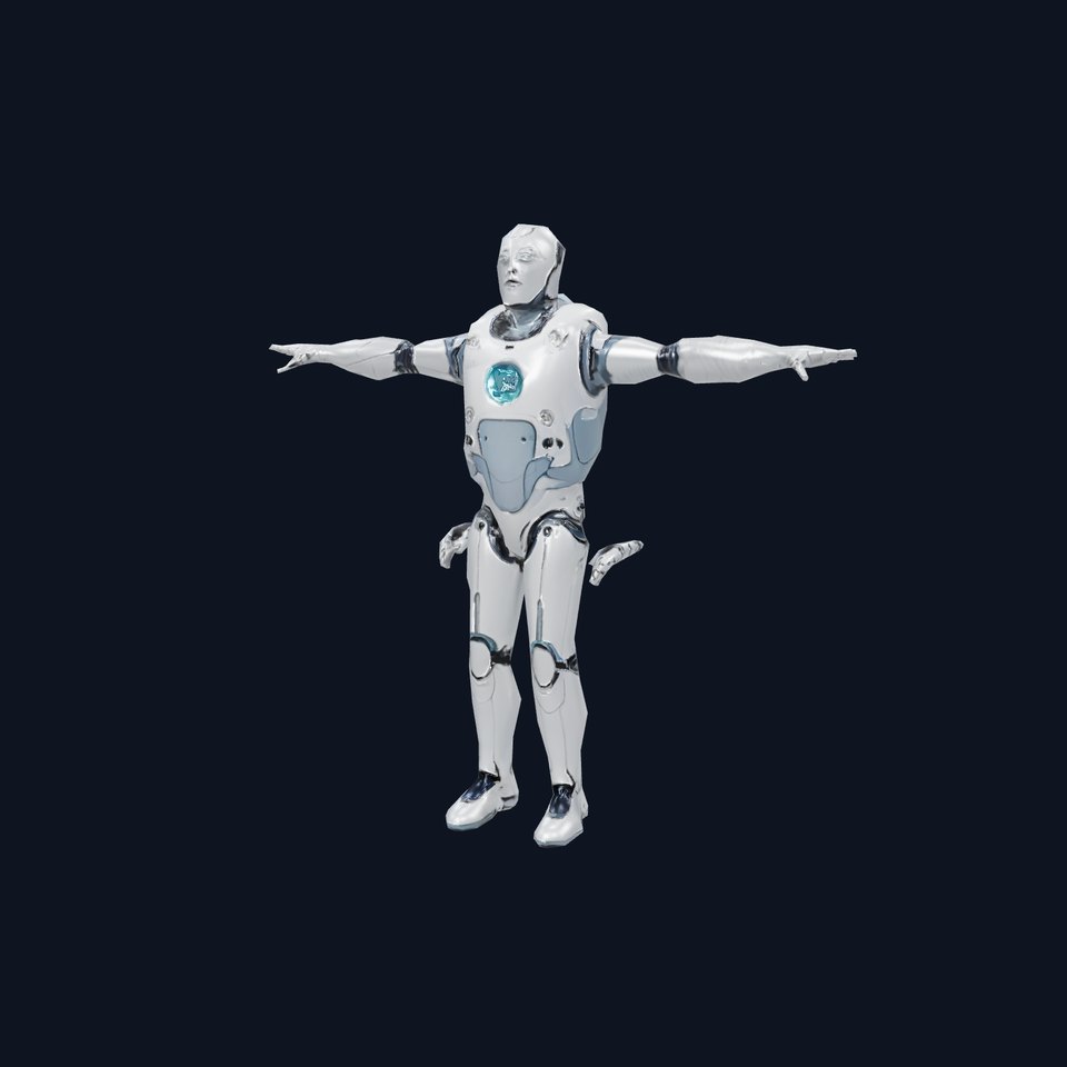 Sleek Robot model pack